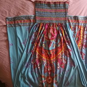 Beautiful strapless dress